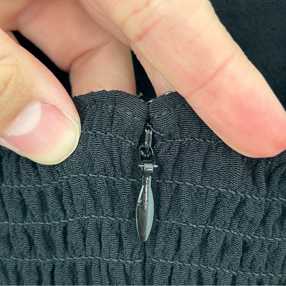 Reformation Jasper Dress black 6 - Picture 11 of 16